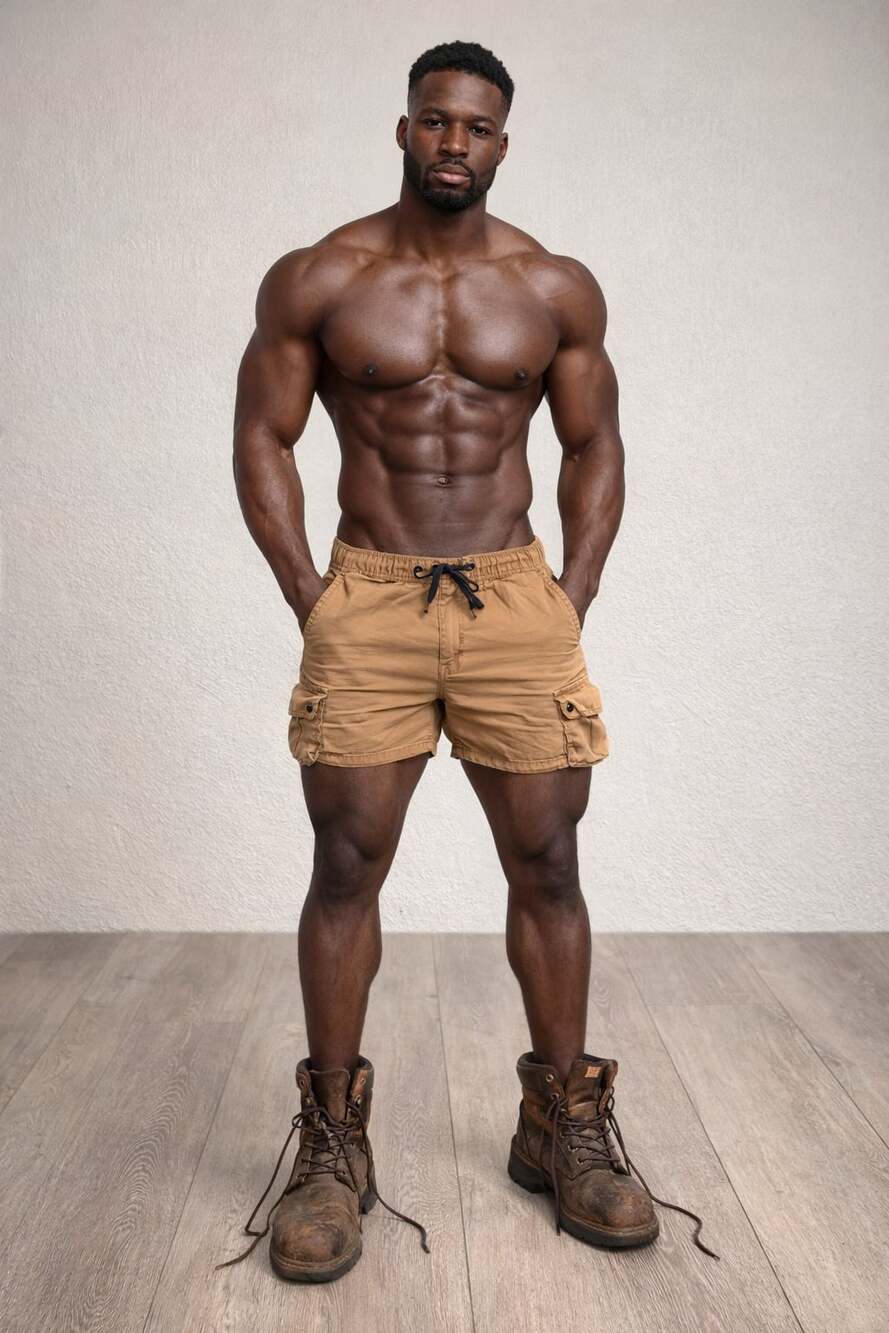 Vintage heavyweight short Cargo Shorts